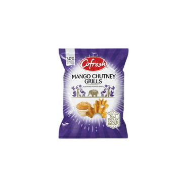 Cofresh Mango Chutney Grills 80g – Indian Potato Snack